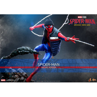 Hot Toys - Spider-Man Deluxe 1/6 Scale Figure MMS893 - Marvel's Spider-Man: Brand New Day