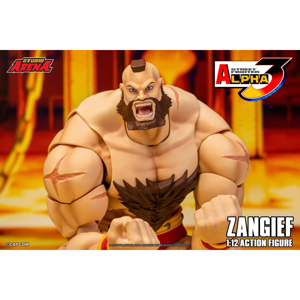 Storm Collectibles - ZANGIEF - Street Fighter Alpha Storm Arena 1/12