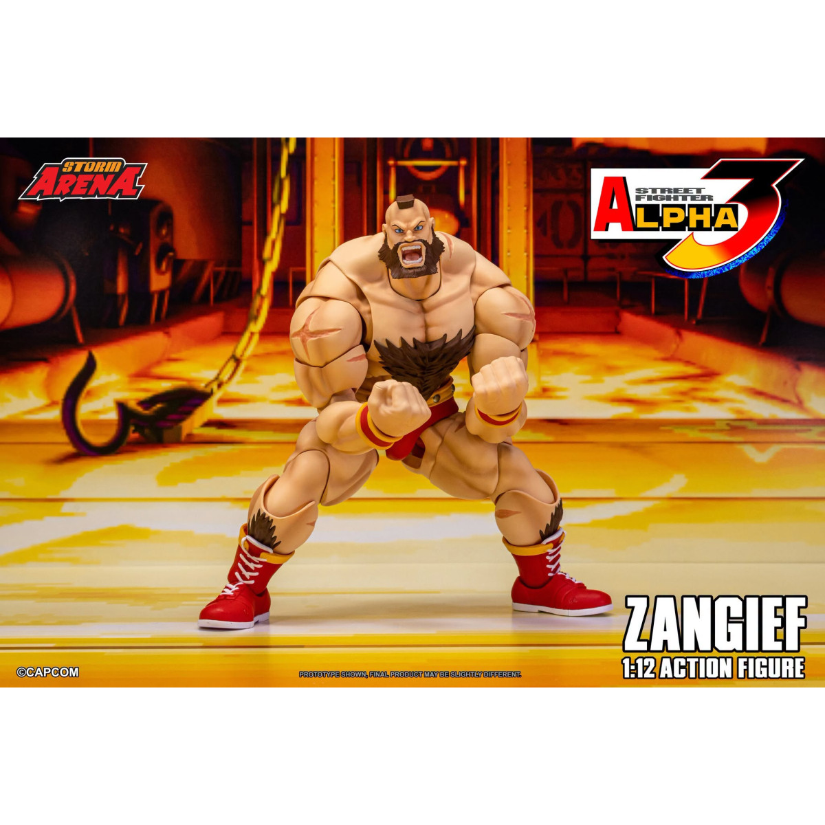 Storm Collectibles - ZANGIEF - Street Fighter Alpha Storm Arena 1/12