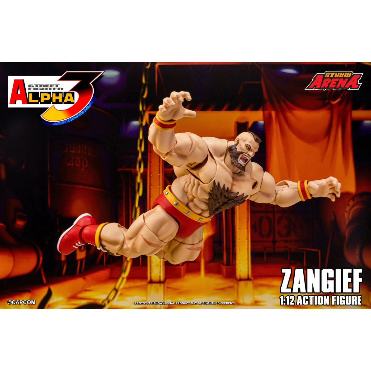 Storm Collectibles - ZANGIEF - Street Fighter Alpha Storm Arena 1/12