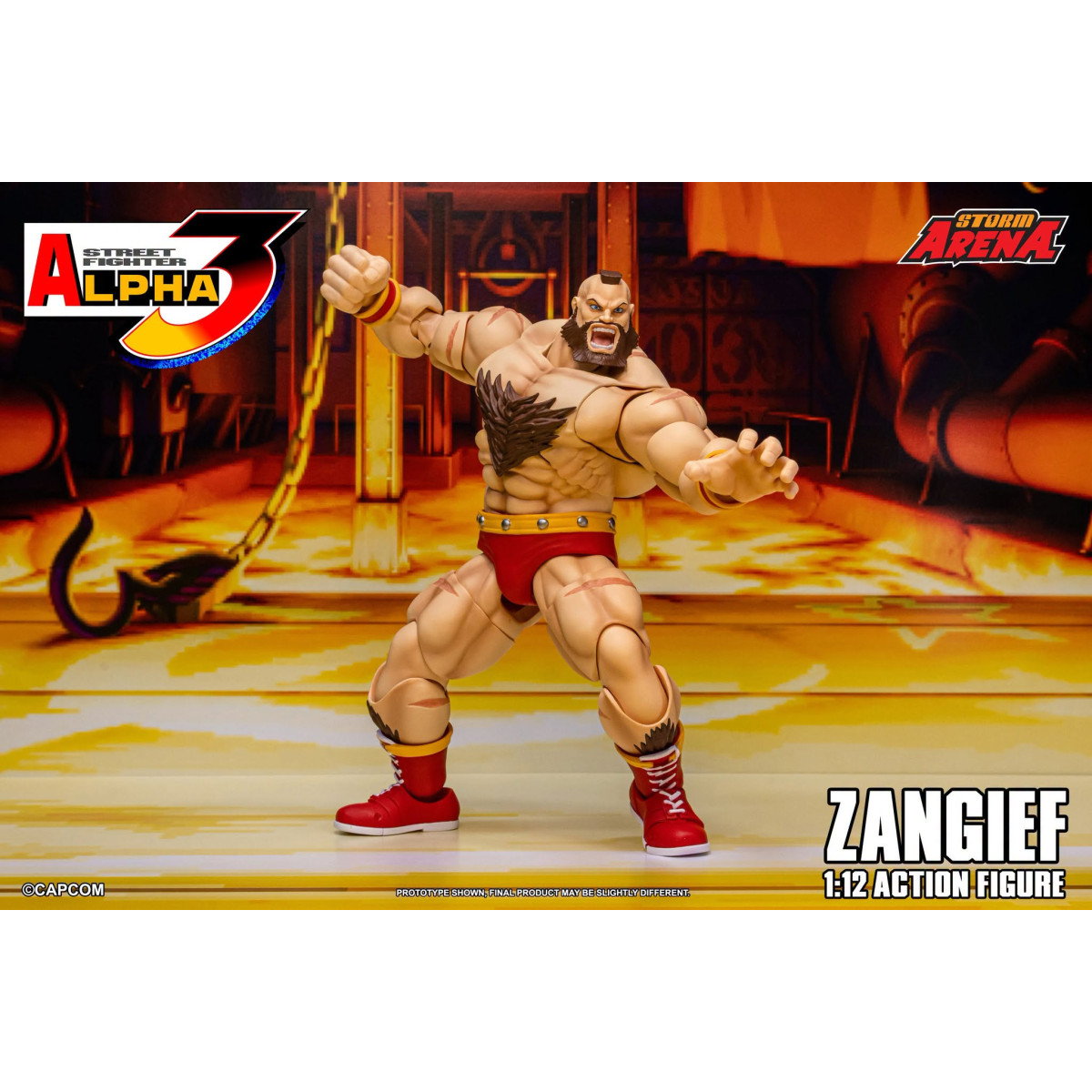 Storm Collectibles - ZANGIEF - Street Fighter Alpha Storm Arena 1/12