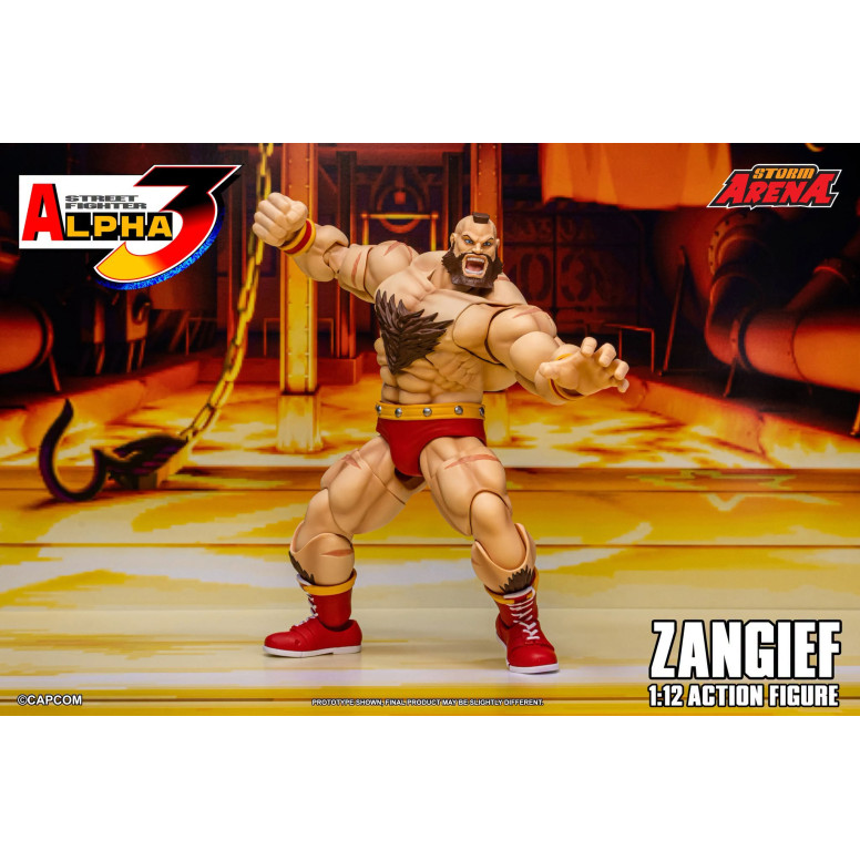 Storm Collectibles - ZANGIEF - Street Fighter Alpha Storm Arena 1/12