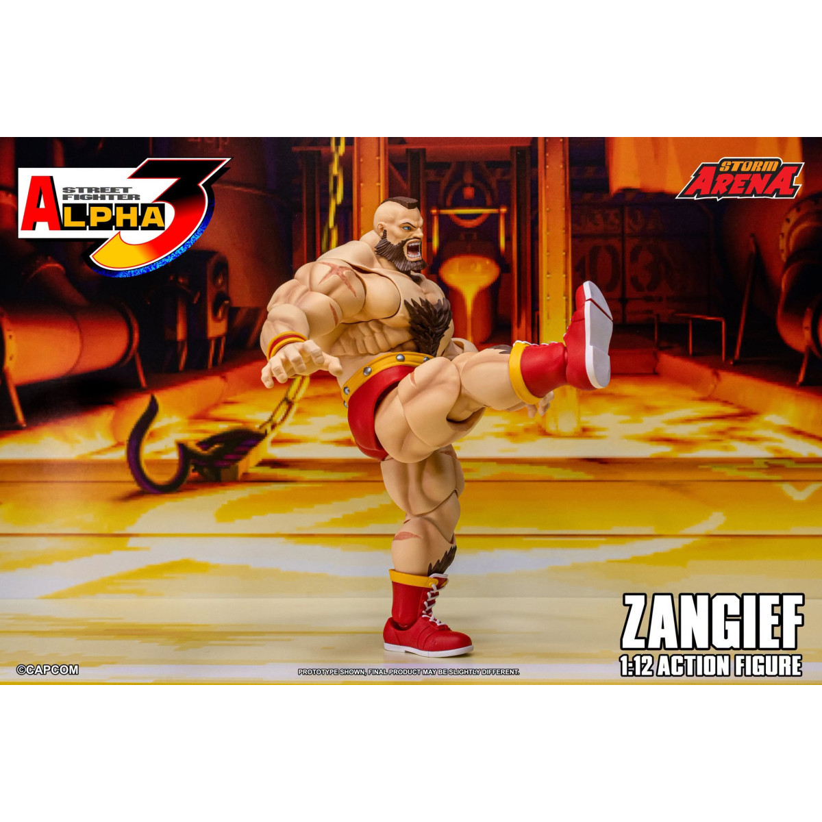 Storm Collectibles - ZANGIEF - Street Fighter Alpha Storm Arena 1/12