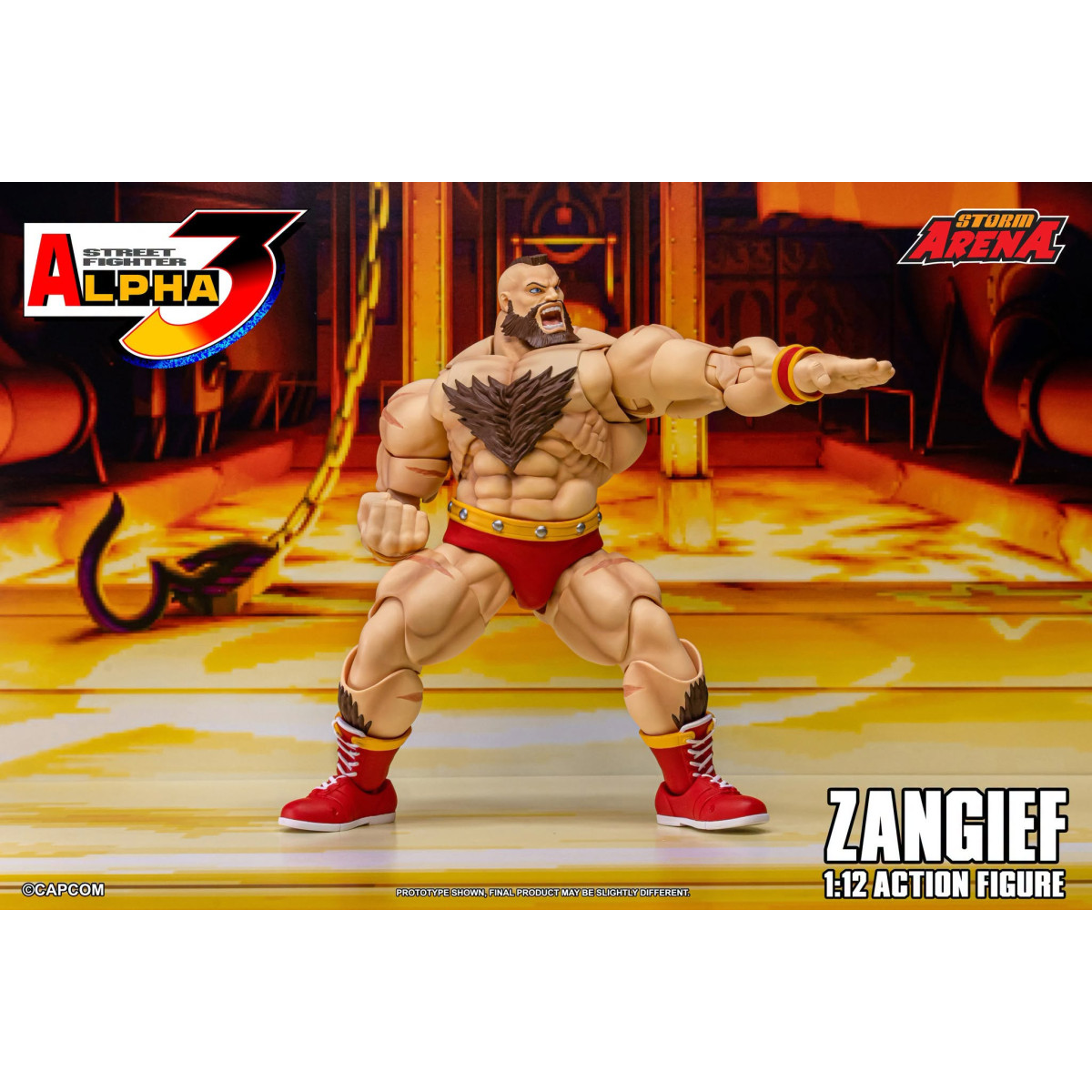 Storm Collectibles - ZANGIEF - Street Fighter Alpha Storm Arena 1/12