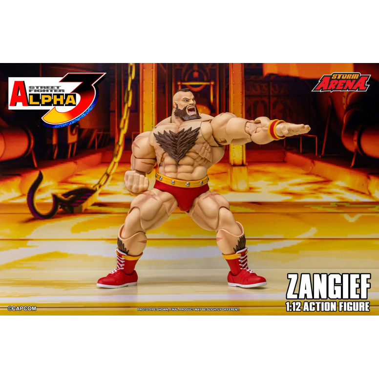 Storm Collectibles - ZANGIEF - Street Fighter Alpha Storm Arena 1/12