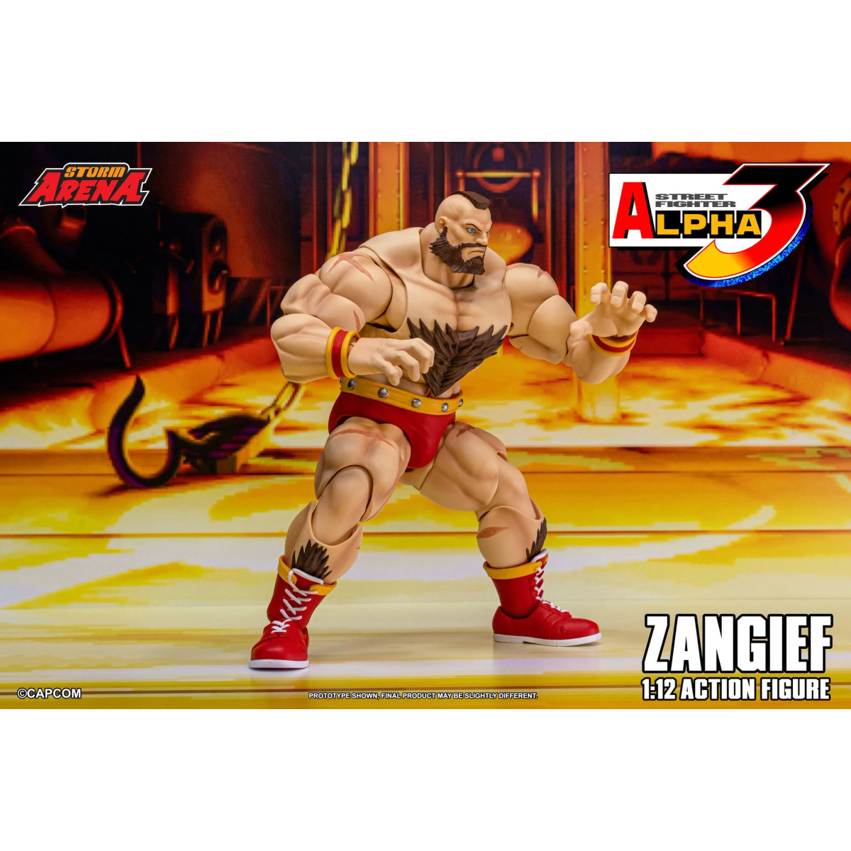 Storm Collectibles - ZANGIEF - Street Fighter Alpha Storm Arena 1/12