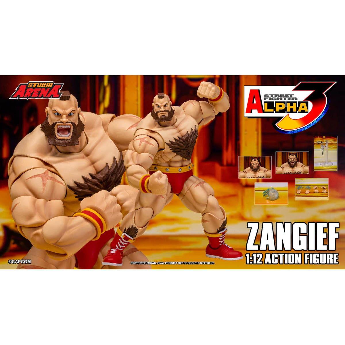 Storm Collectibles - ZANGIEF - Street Fighter Alpha Storm Arena 1/12