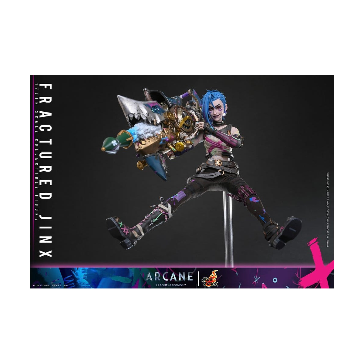 Hot Toys - Arcane - FRACTURED JINX 1/6