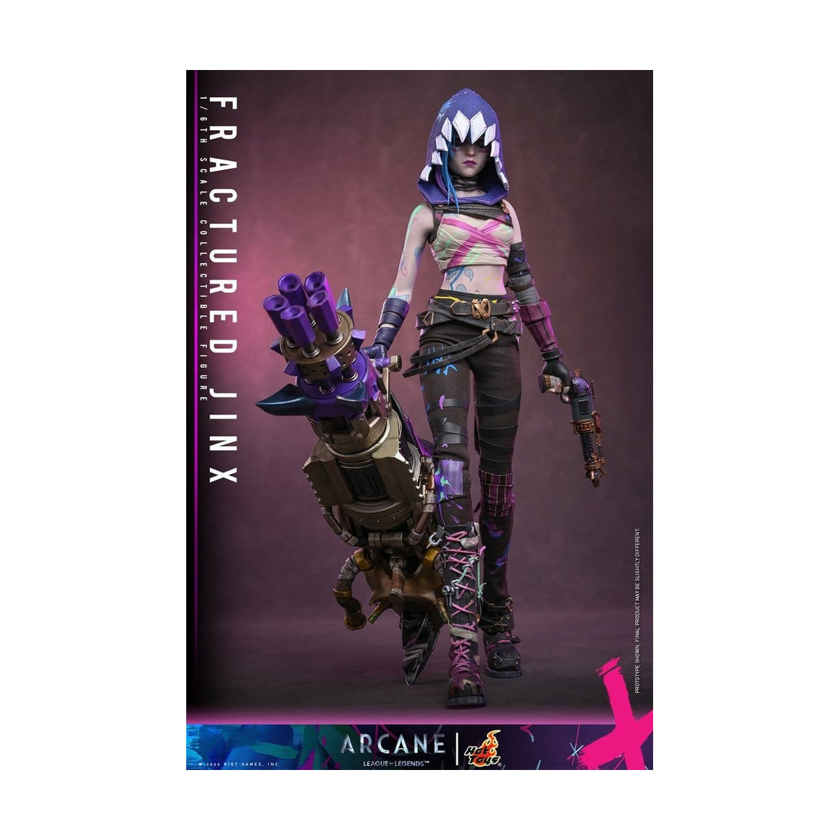 Hot Toys - Arcane - FRACTURED JINX 1/6
