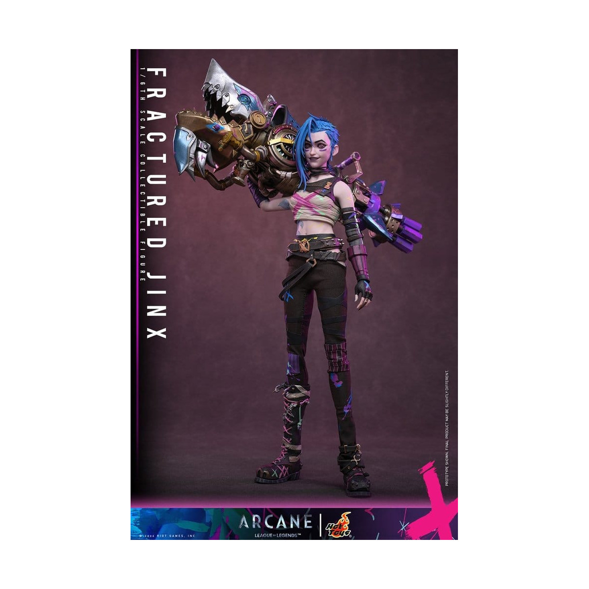 Hot Toys - Arcane - FRACTURED JINX 1/6