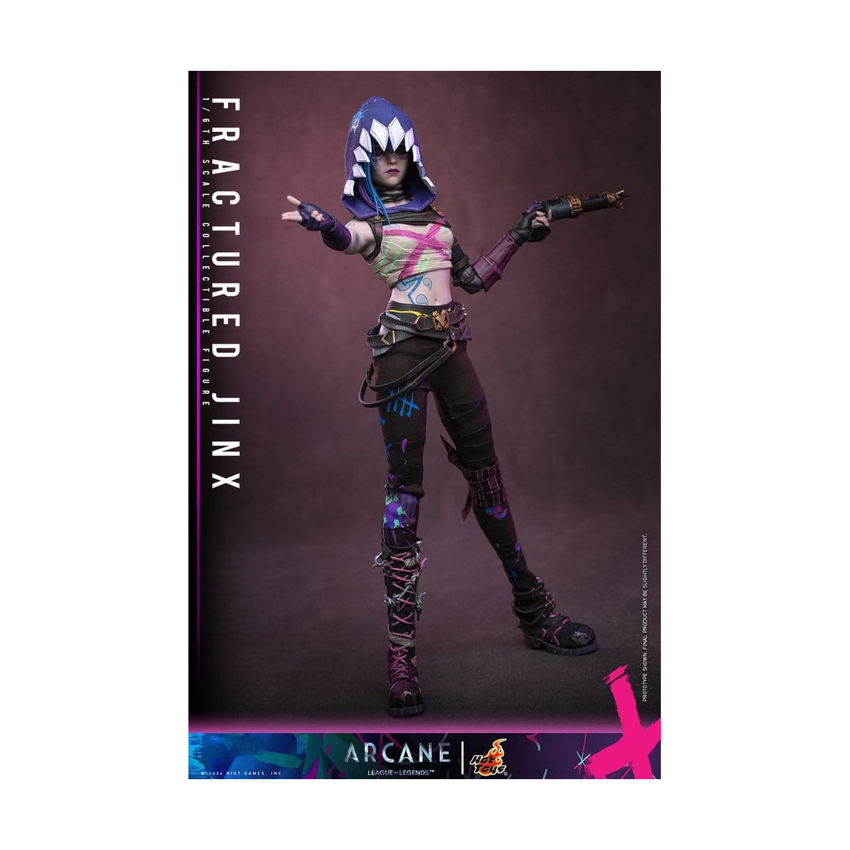 Hot Toys - Arcane - FRACTURED JINX 1/6