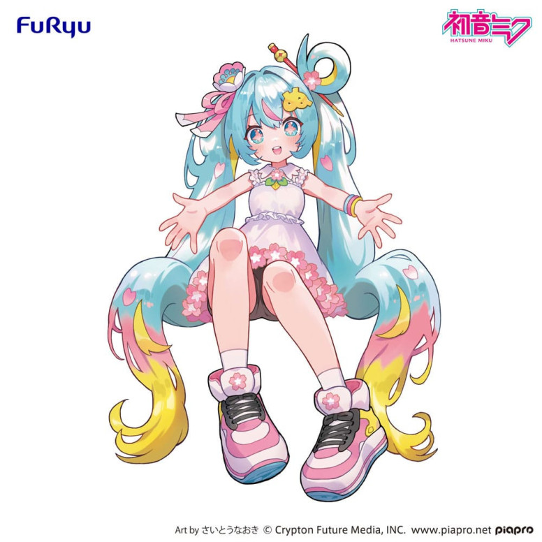 Furyu - Hatsune Miku Nusoot 10th Anniversary Edition - Noodle Stopper