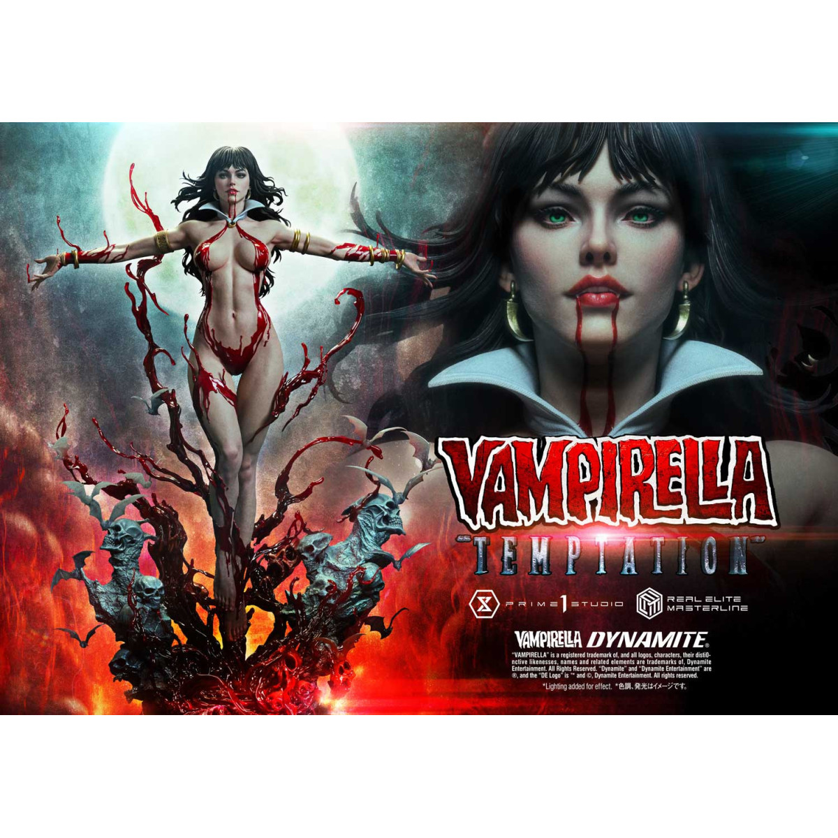 Prime 1 Studio - VAMPIRELLA TEMPTATION Bonus Edition - Real Elite Masterline Series 1/3
