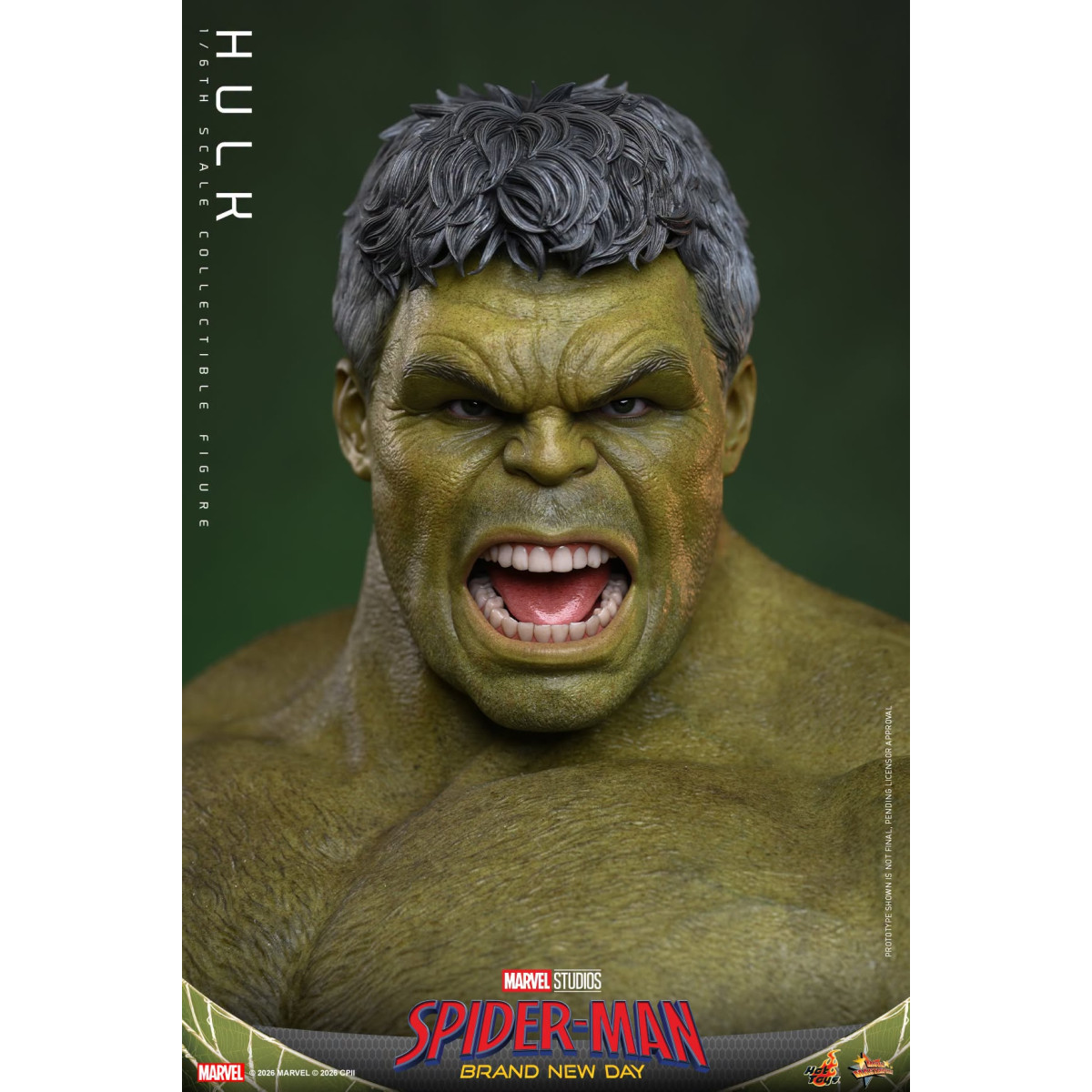 Hot Toys - 1/6 Scale " Hulk " MMS905 - Marvel's Spider-Man: Brand New Day