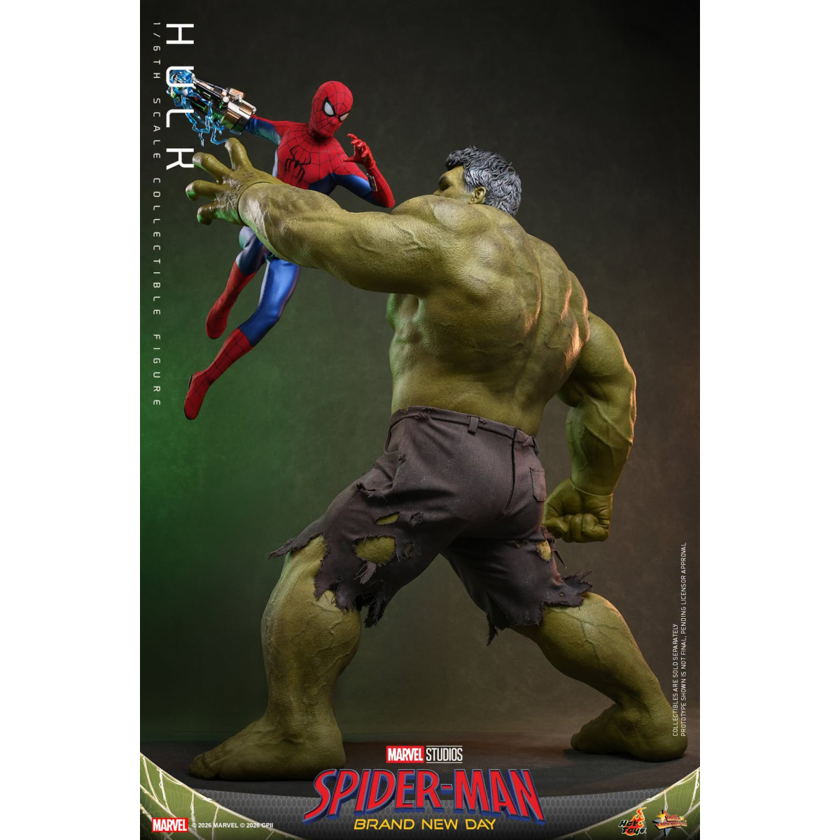 Hot Toys - 1/6 Scale " Hulk " MMS905 - Marvel's Spider-Man: Brand New Day