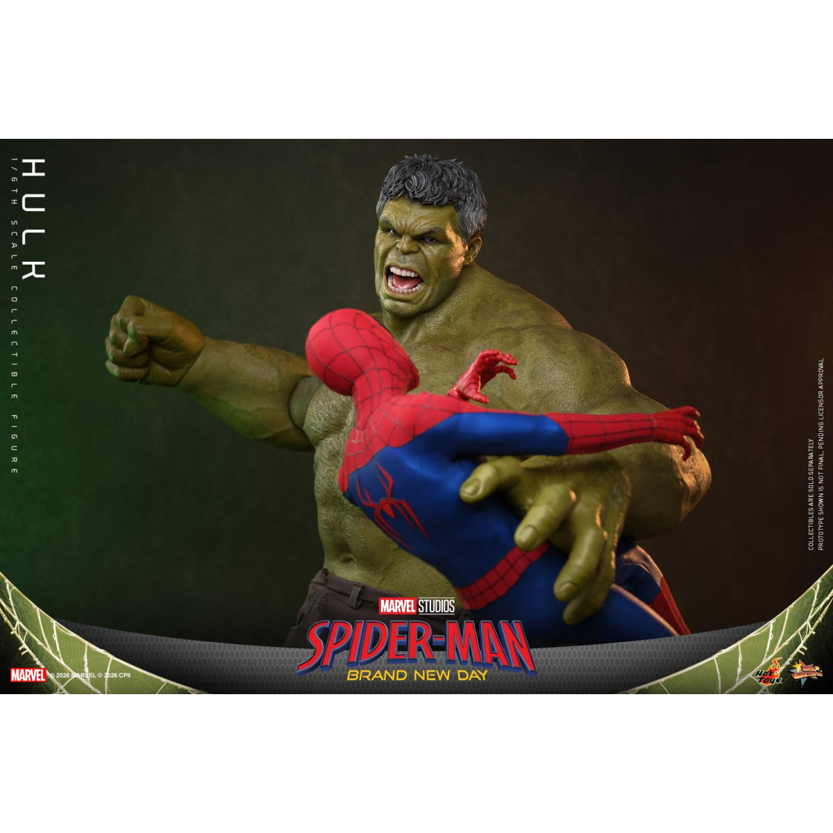 Hot Toys - 1/6 Scale " Hulk " MMS905 - Marvel's Spider-Man: Brand New Day