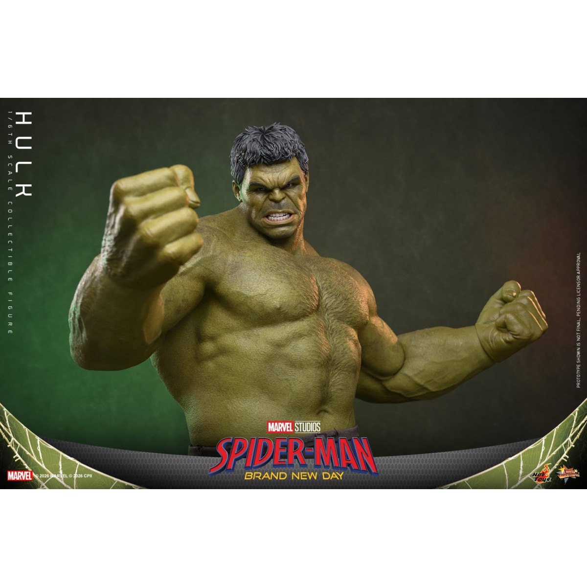 Hot Toys - 1/6 Scale " Hulk " MMS905 - Marvel's Spider-Man: Brand New Day