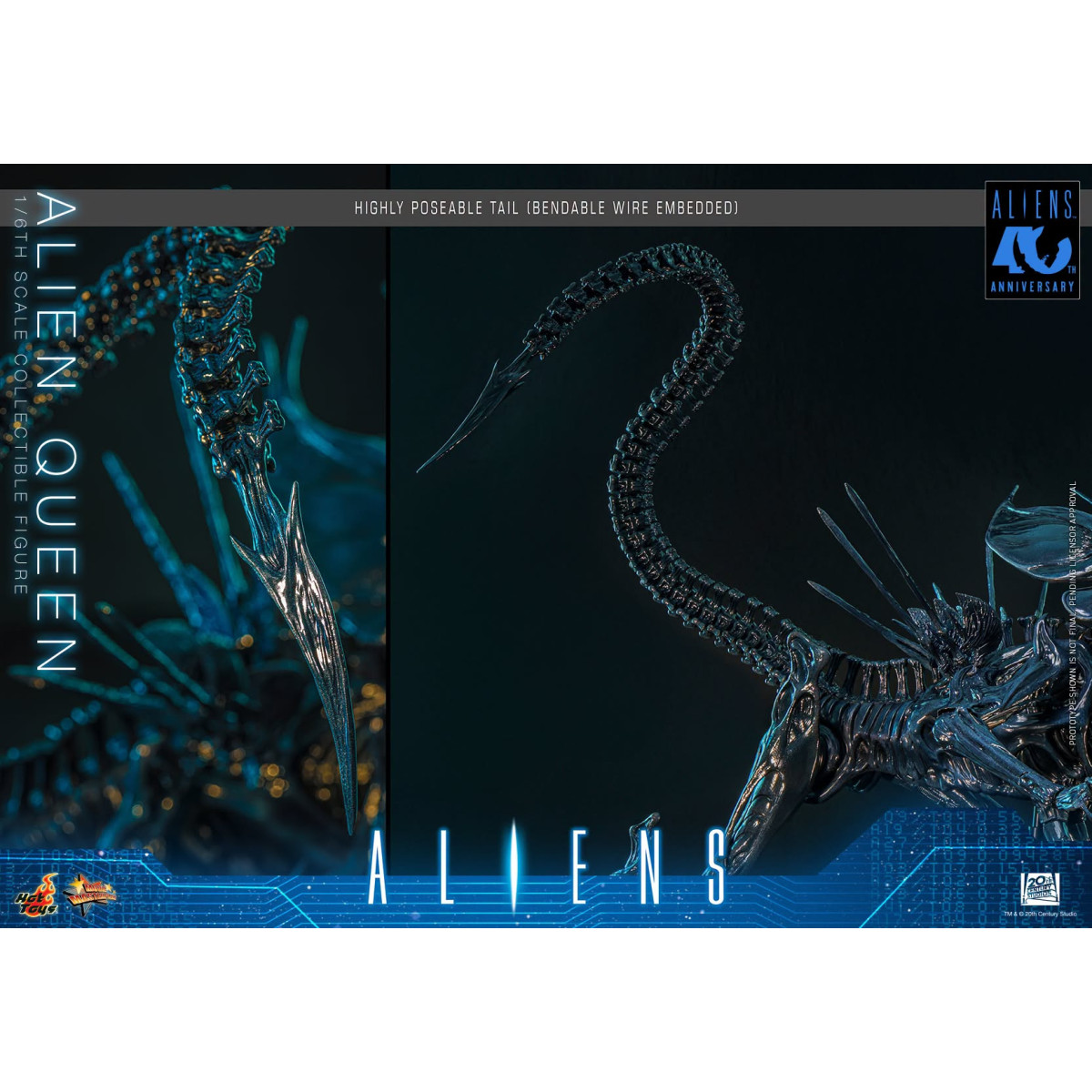 Hot Toys - Aliens 40th Anniversary - ALIEN QUEEN  1/6