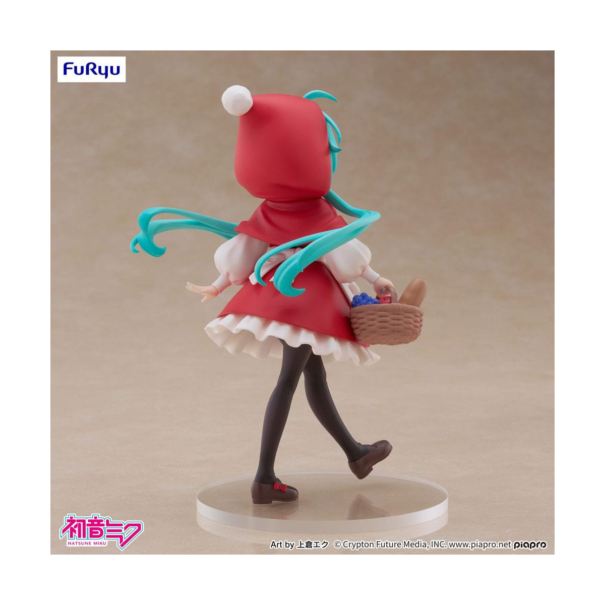 Furyu - Hatsune Miku: Little Red Riding Hood Ver. - Desktop Fairy
