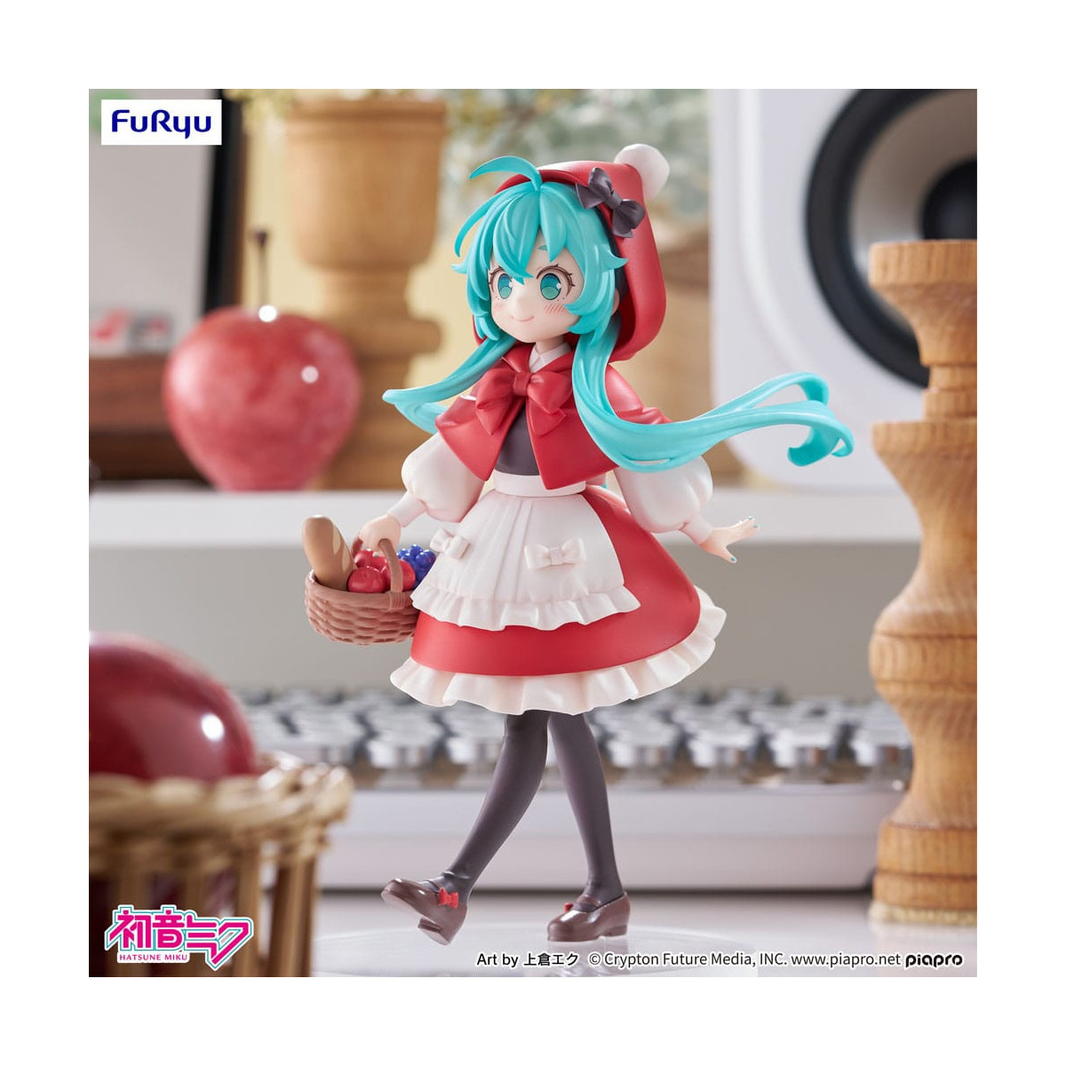 Furyu - Hatsune Miku: Little Red Riding Hood Ver. - Desktop Fairy