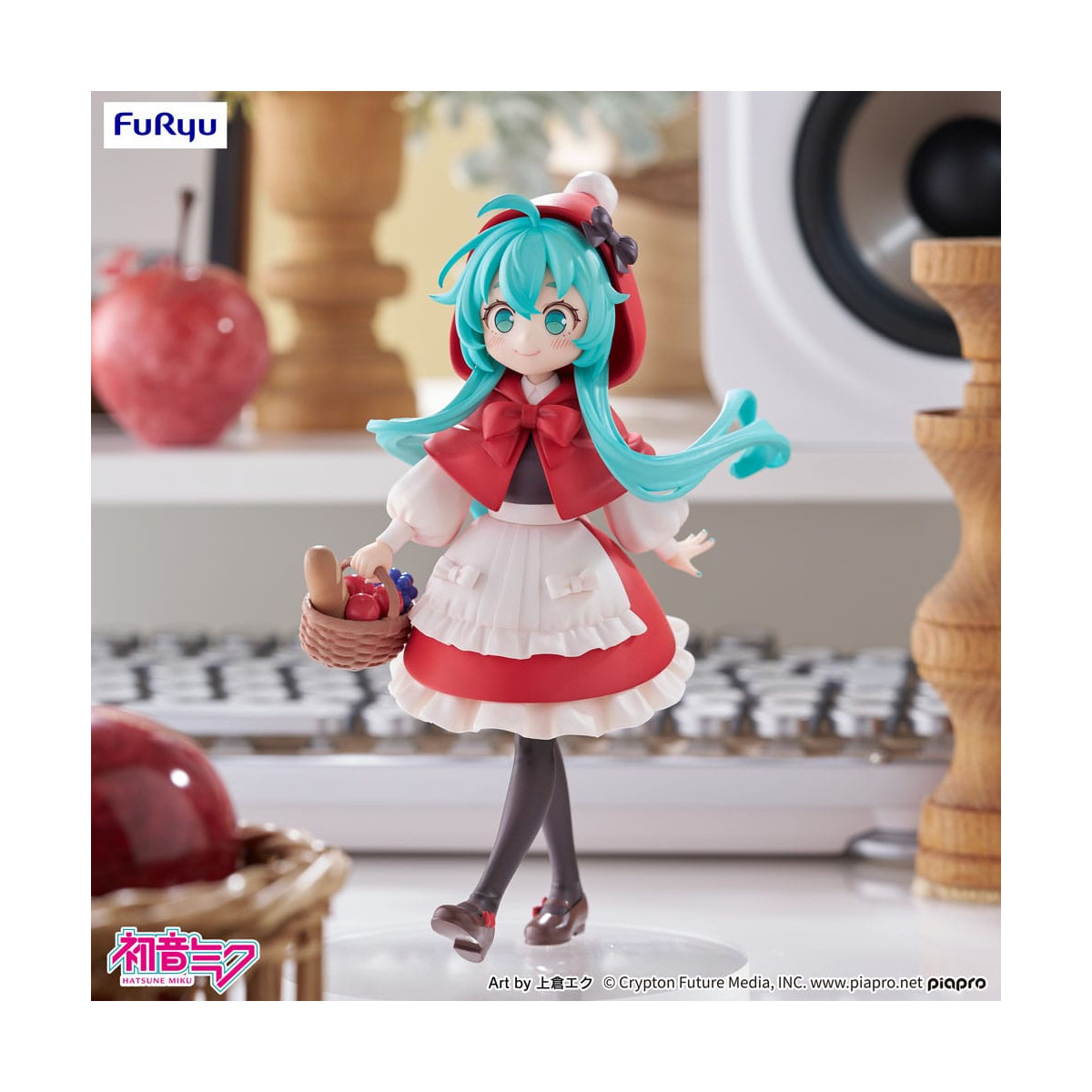Furyu - Hatsune Miku: Little Red Riding Hood Ver. - Desktop Fairy