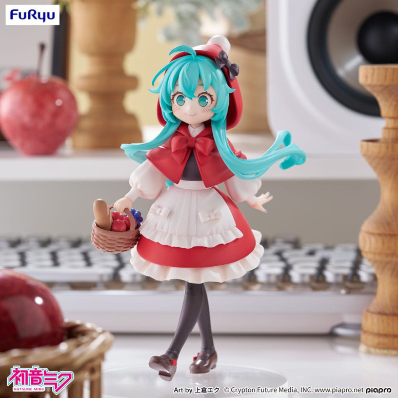 Furyu - Hatsune Miku: Little Red Riding Hood Ver. - Desktop Fairy