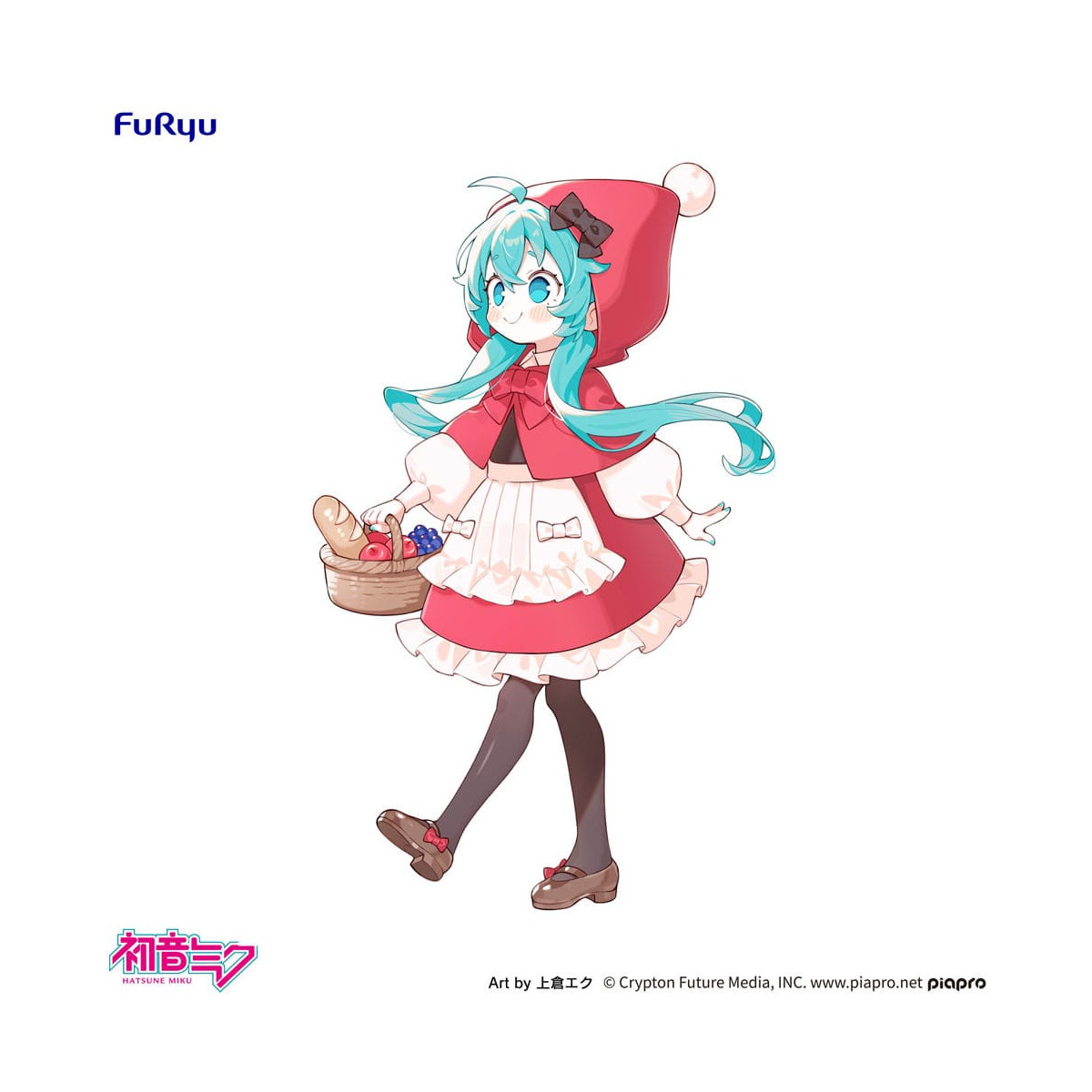 Furyu - Hatsune Miku: Little Red Riding Hood Ver. - Desktop Fairy