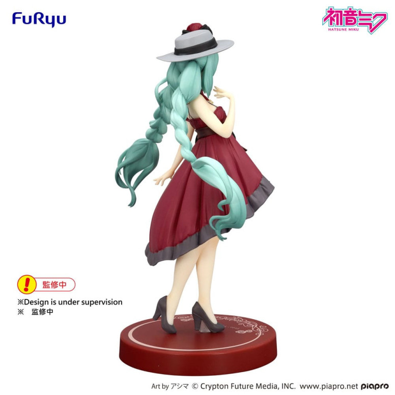 Furyu Trio-Try-iT - Hatsune Miku Outing Dress (Red Version) - Hatsune Miku