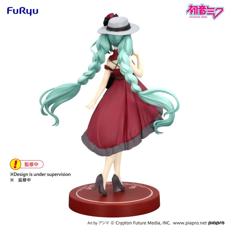 Furyu Trio-Try-iT - Hatsune Miku Outing Dress (Red Version) - Hatsune Miku