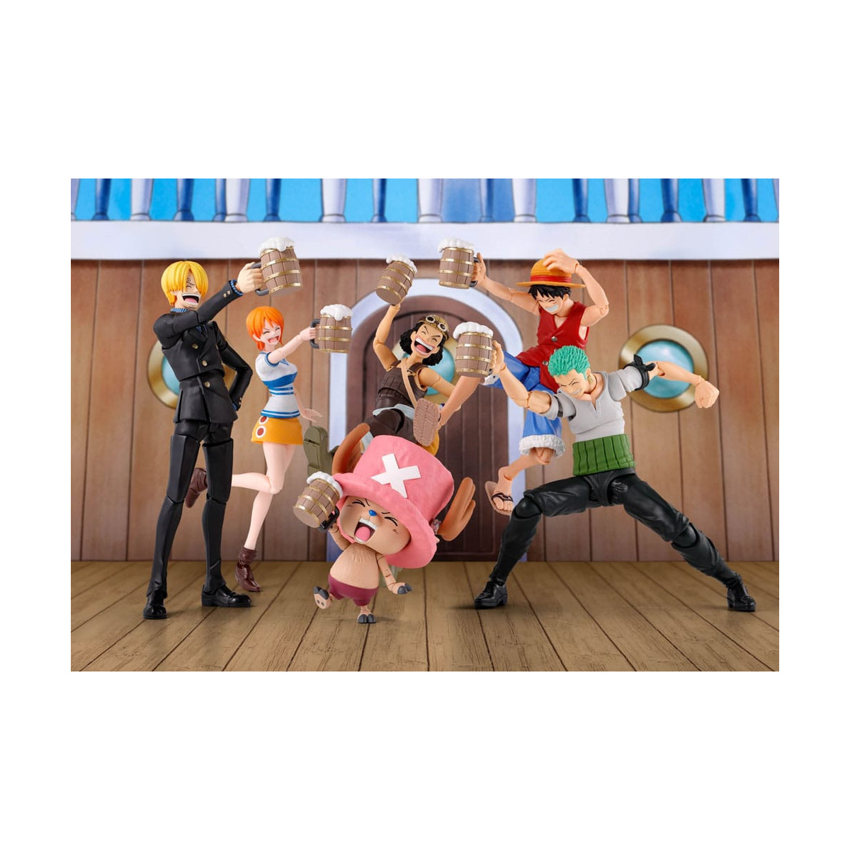 Tamashii Nations One Piece - PARTY SET - THE STRAW HAT CREW - SHF SHFiguarts