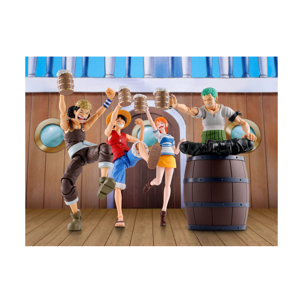 Tamashii Nations One Piece - PARTY SET - THE STRAW HAT CREW - SHF SHFiguarts