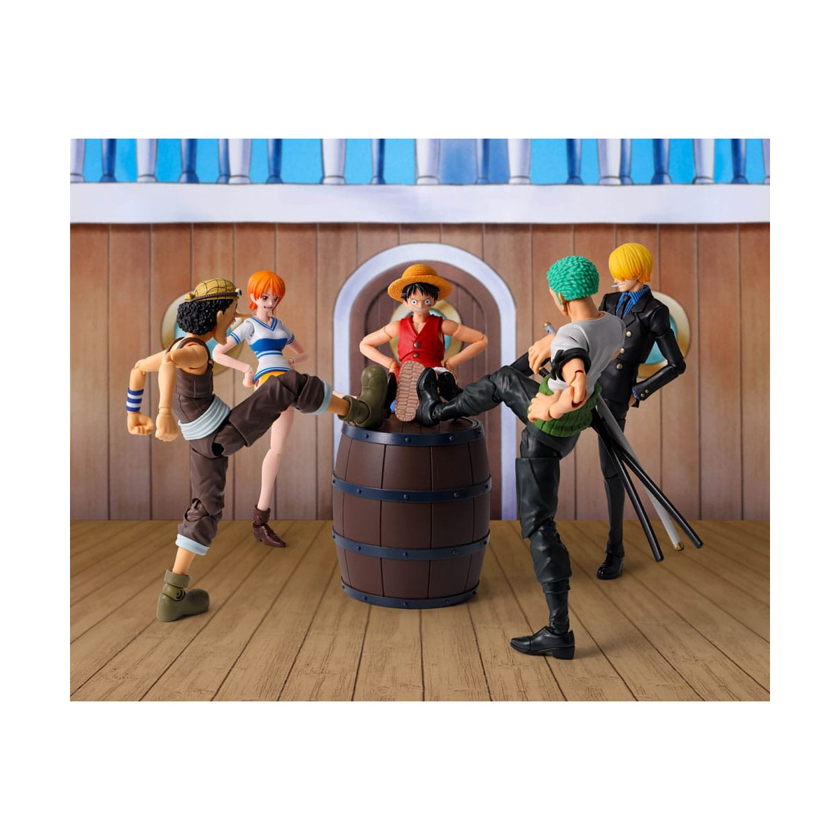 Tamashii Nations One Piece - PARTY SET - THE STRAW HAT CREW - SHF SHFiguarts
