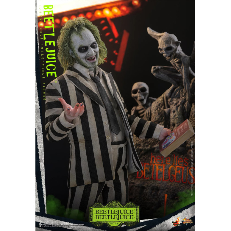 Hot Toys - Beetlejuice MMS 1/6 - Beetlejuice Beetlejuice Figurine
