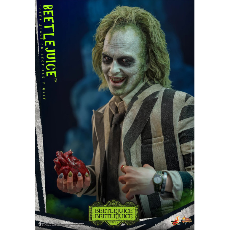 Hot Toys - Beetlejuice MMS 1/6 - Beetlejuice Beetlejuice Figurine