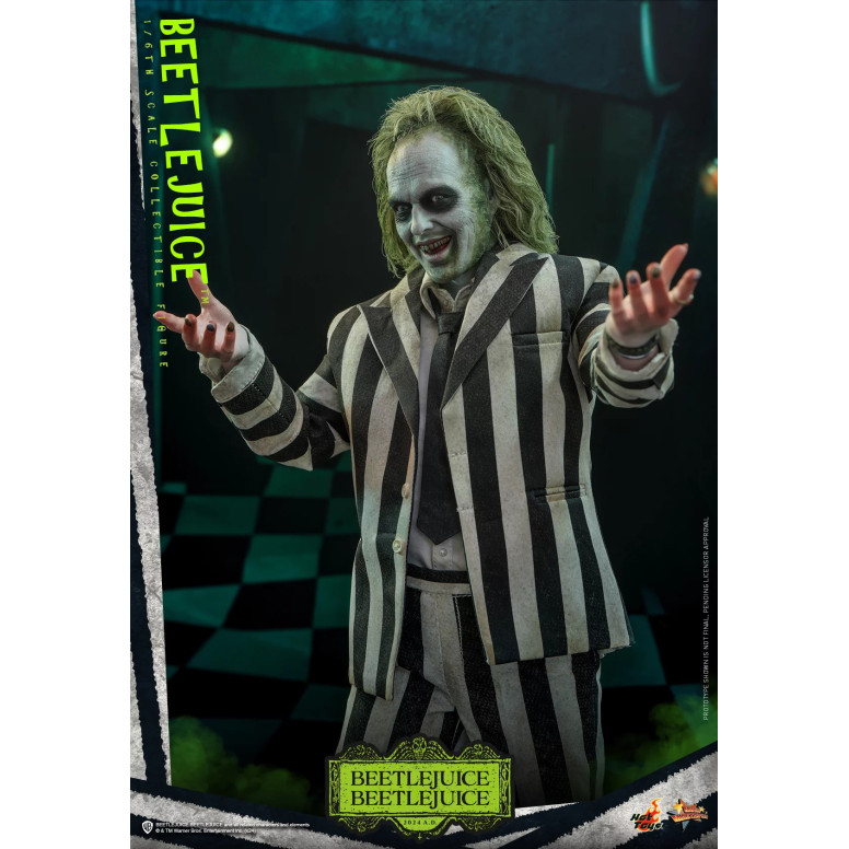 Hot Toys - Beetlejuice MMS 1/6 - Beetlejuice Beetlejuice Figurine