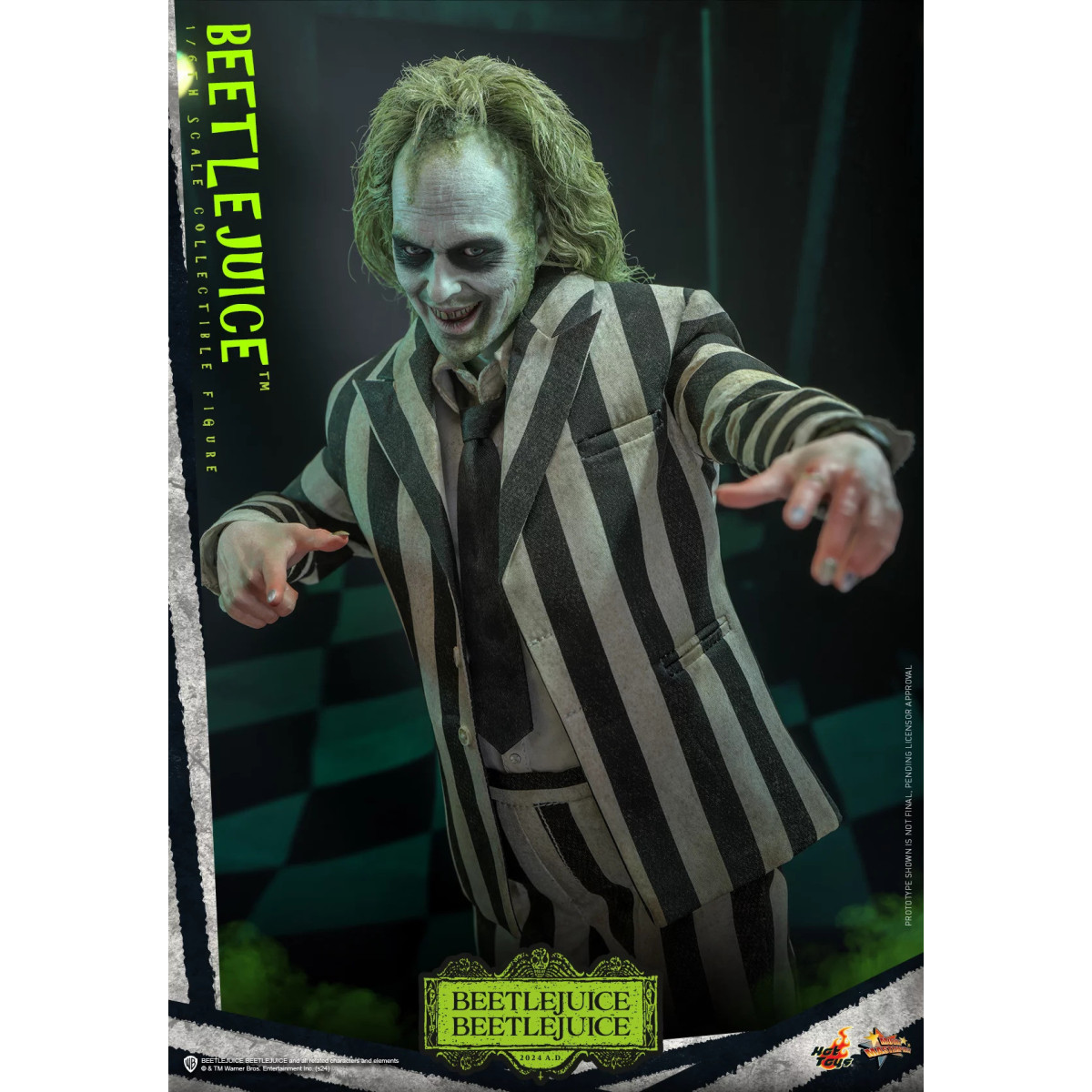 Hot Toys - Beetlejuice MMS 1/6 - Beetlejuice Beetlejuice Figurine