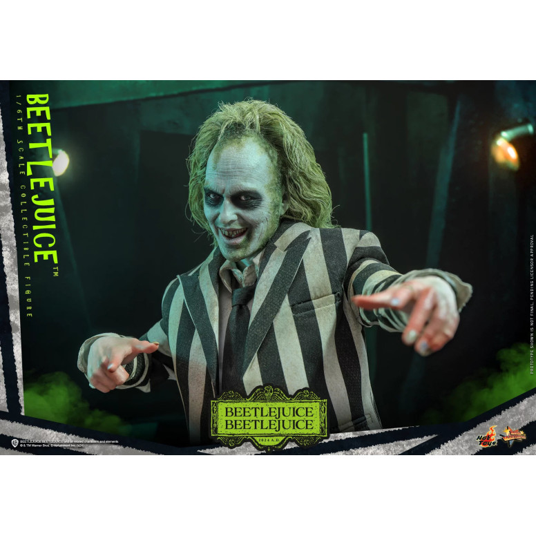 Hot Toys - Beetlejuice MMS 1/6 - Beetlejuice Beetlejuice Figurine