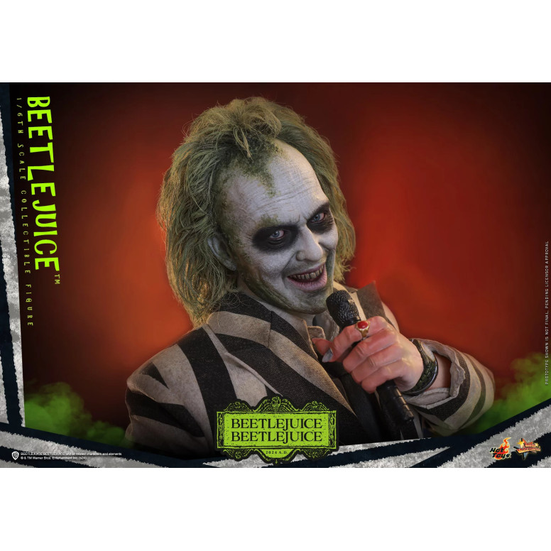 Hot Toys - Beetlejuice MMS 1/6 - Beetlejuice Beetlejuice Figurine