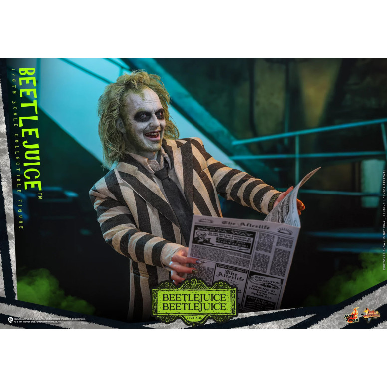 Hot Toys - Beetlejuice MMS 1/6 - Beetlejuice Beetlejuice Figurine