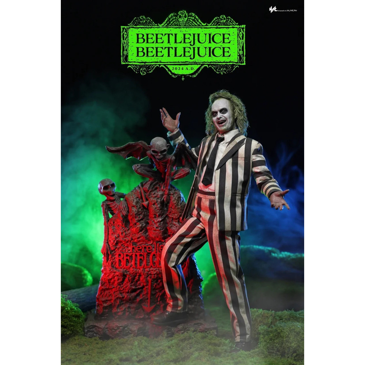 Hot Toys - Beetlejuice MMS 1/6 - Beetlejuice Beetlejuice Figurine