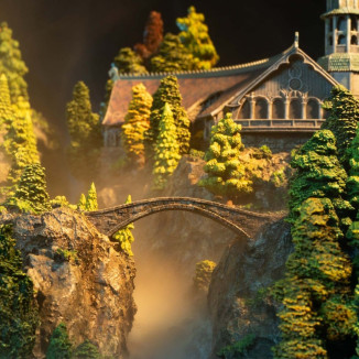 Weta - Rivendell Limited Edition Environment - The Lord of the Rings - LOTR Rivendell