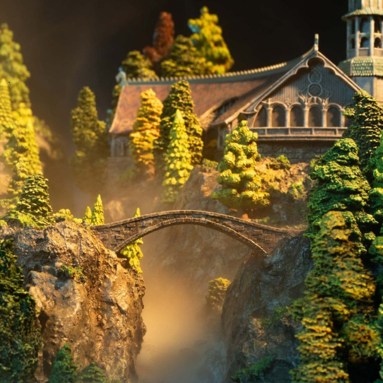 Weta - Rivendell Limited Edition Environment - The Lord of the Rings - LOTR Rivendell