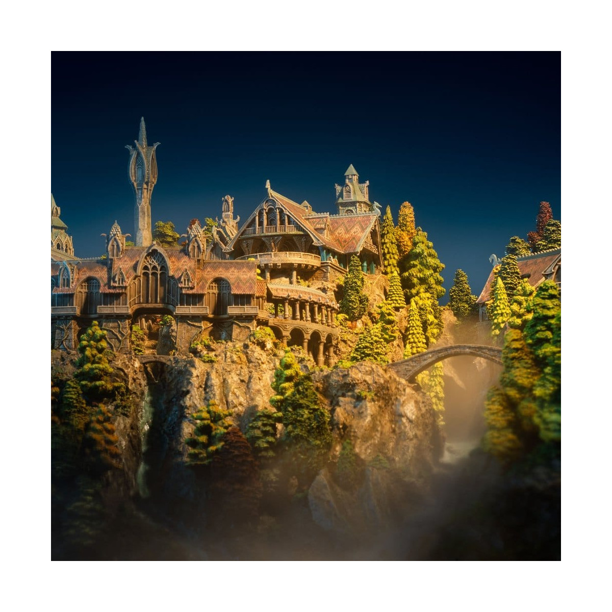 Weta - Rivendell Limited Edition Environment - The Lord of the Rings - LOTR Rivendell