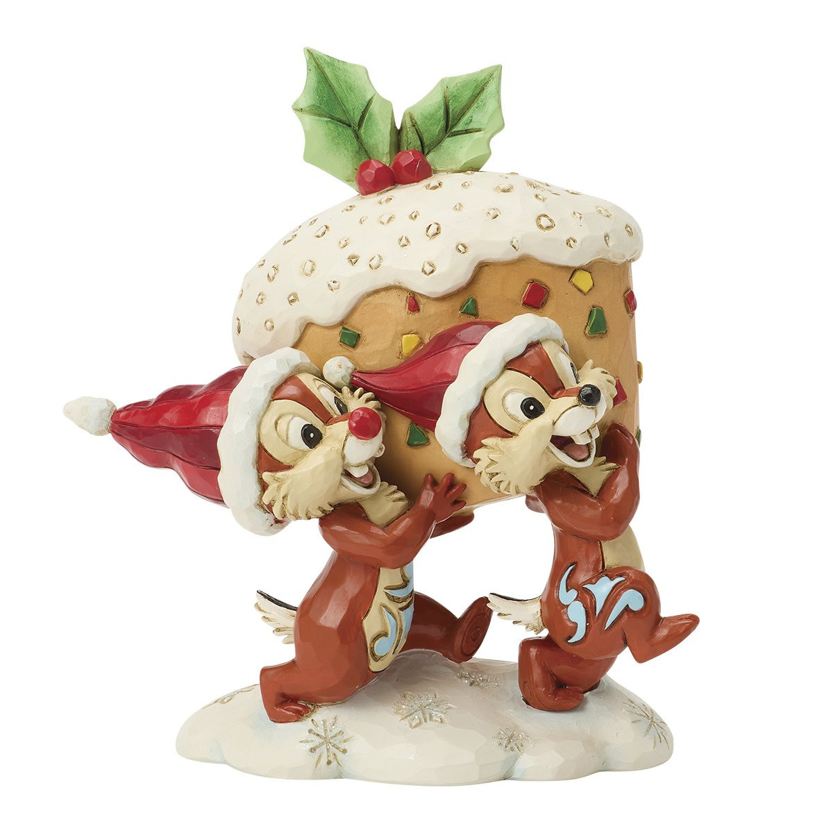 Enesco - Chip & Dale and the Fruit Cake - Disney Traditions by Jim Shore - Chip and Dale Fruit Cake