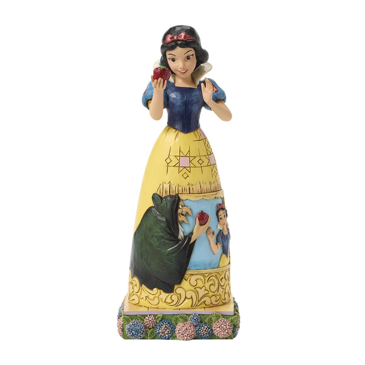 Enesco Disney - SNOW WHITE AND THE APPLE DRESS SCENE - Snow White and the Seven Dwarfs: Traditions by Jim Shore