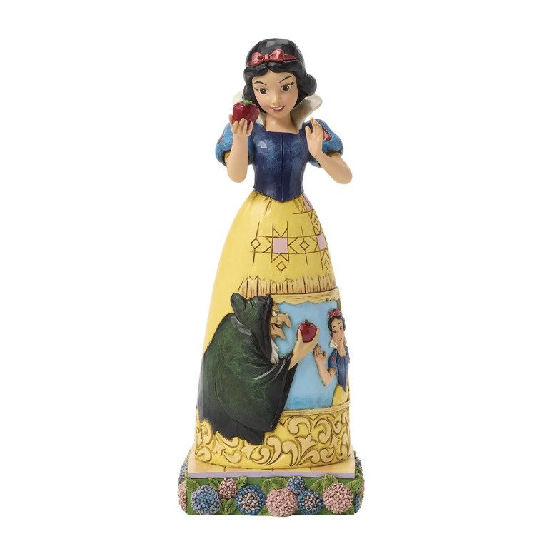 Enesco Disney - SNOW WHITE AND THE APPLE DRESS SCENE - Snow White and the Seven Dwarfs: Traditions by Jim Shore