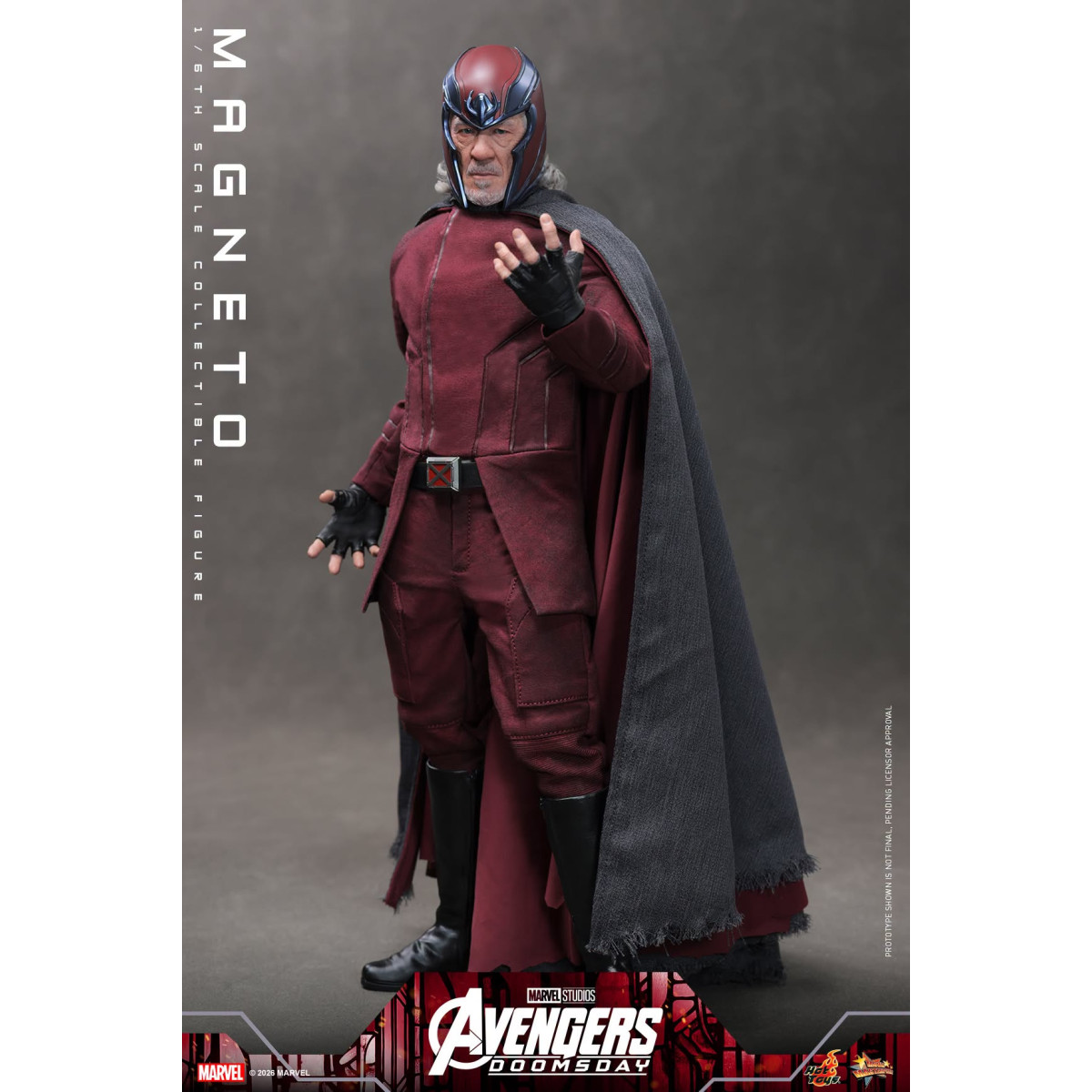 Hot Toys - Magneto MMS, 1/6 Scale - Avengers: Doomsday