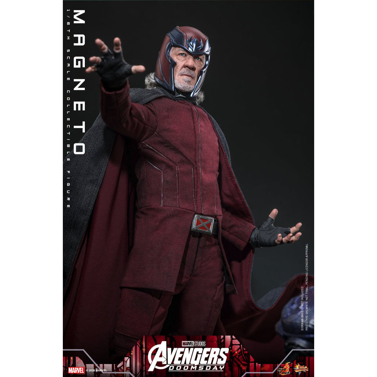 Hot Toys - Magneto MMS, 1/6 Scale - Avengers: Doomsday