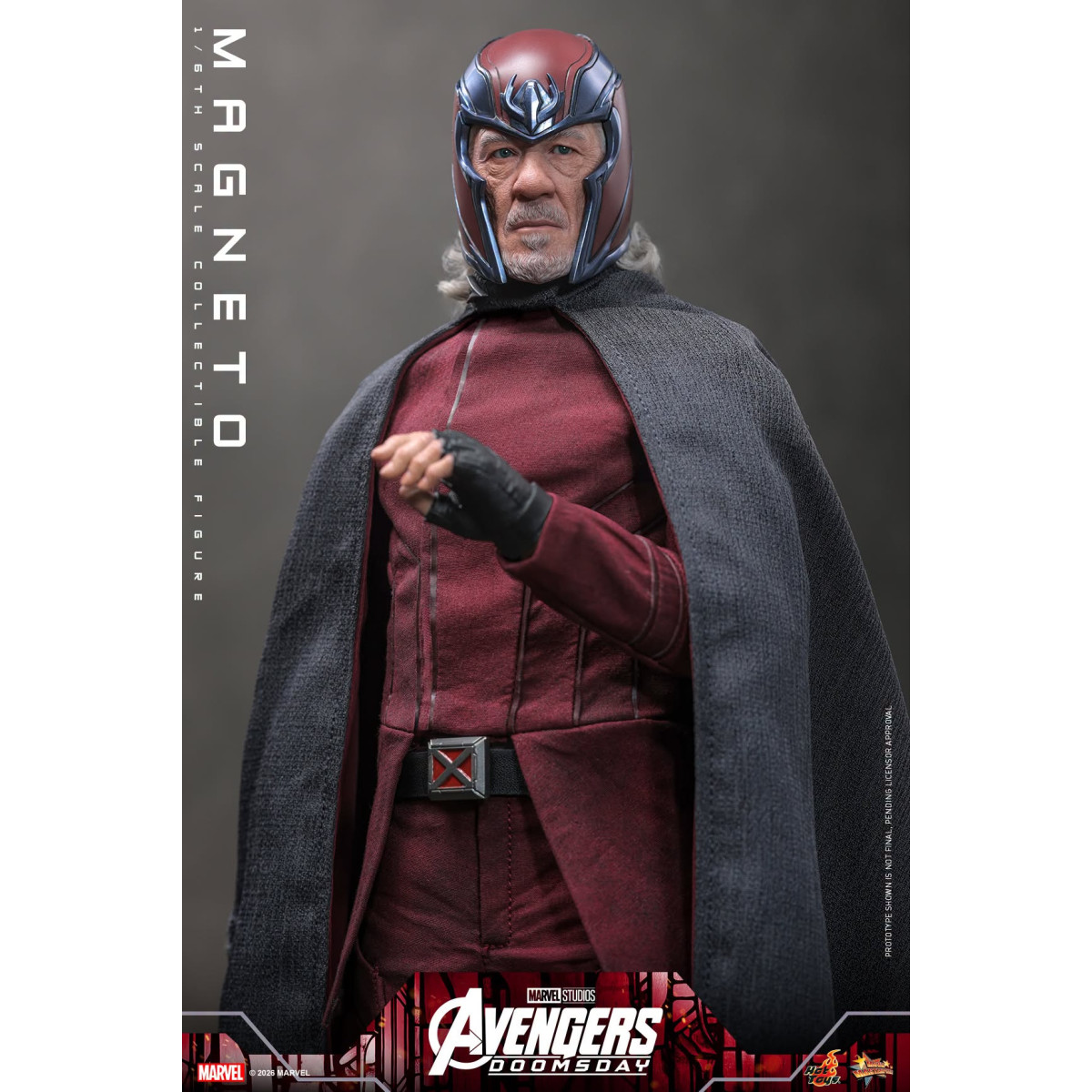 Hot Toys - Magneto MMS, 1/6 Scale - Avengers: Doomsday