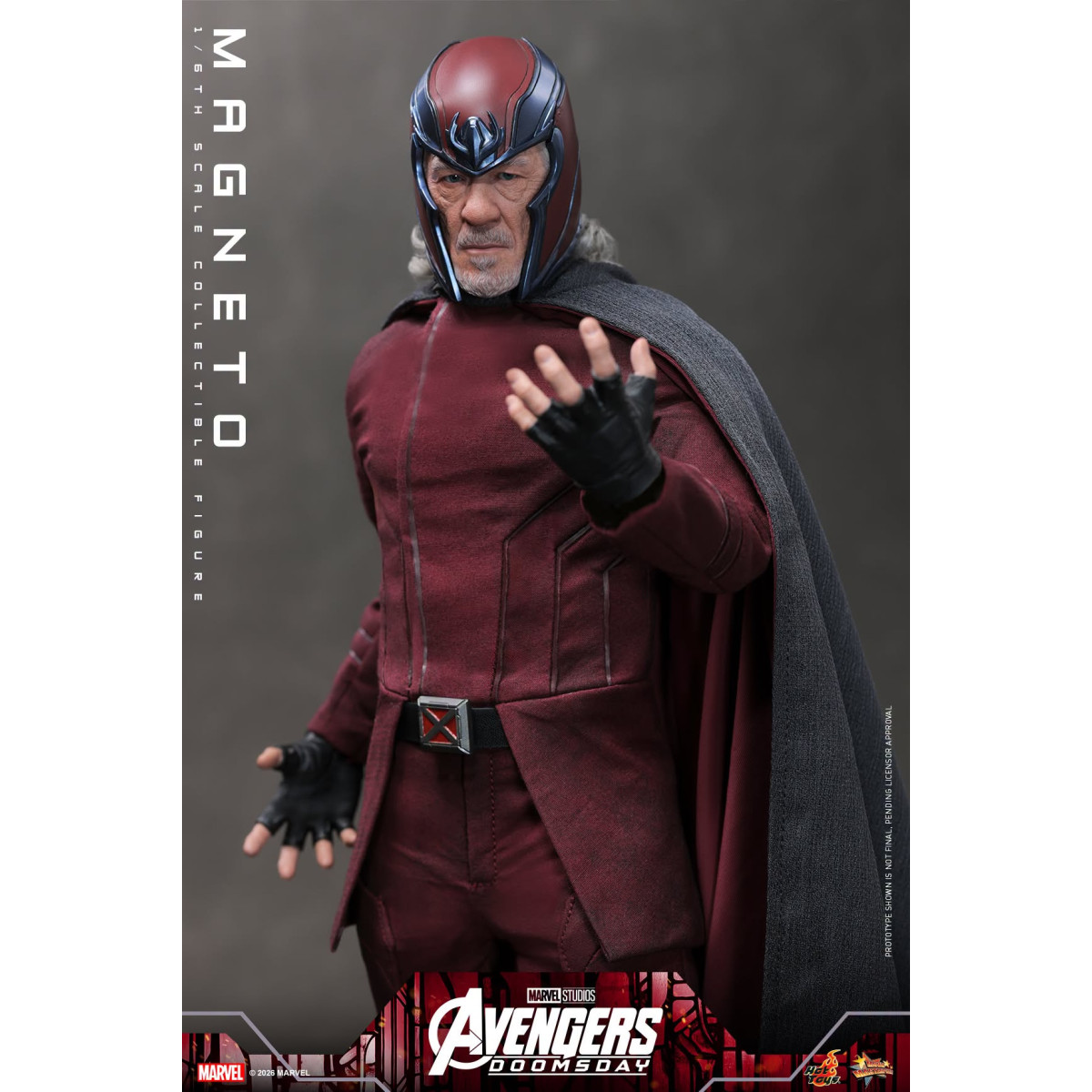 Hot Toys - Magneto MMS, 1/6 Scale - Avengers: Doomsday